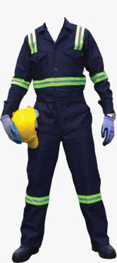 Overall with Green Reflective Tape